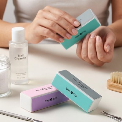 Lime a ongle​ dépose 